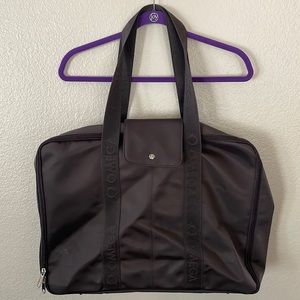 RARE! Omega Watch Speedmaster James Bond Folding Brown Tote Travel Carry On Bag